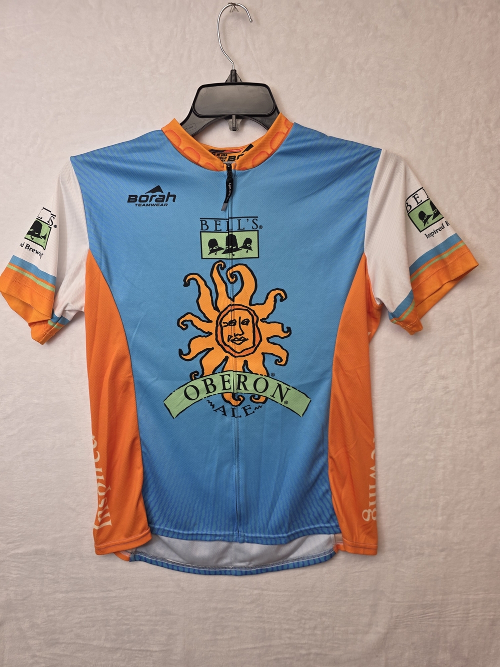 Bell's Oberon Ale Women's Cycling Jersey - Blue & Orange
